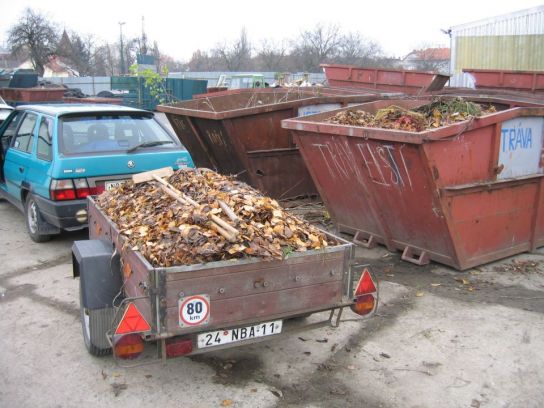 Sběrný dvůr bioodpadu