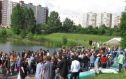 Shromáždění soutěžících a přihlížejících