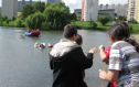 SOS - zaberte na břehu