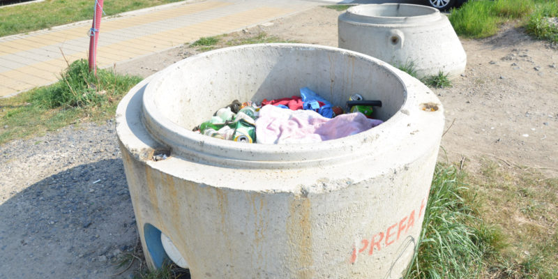 I ve městech vznikají černé skládky, ve chvíli, kdy je nedostatek košů, využívají někteří občané pro vyhození odpadu i jiná místa.