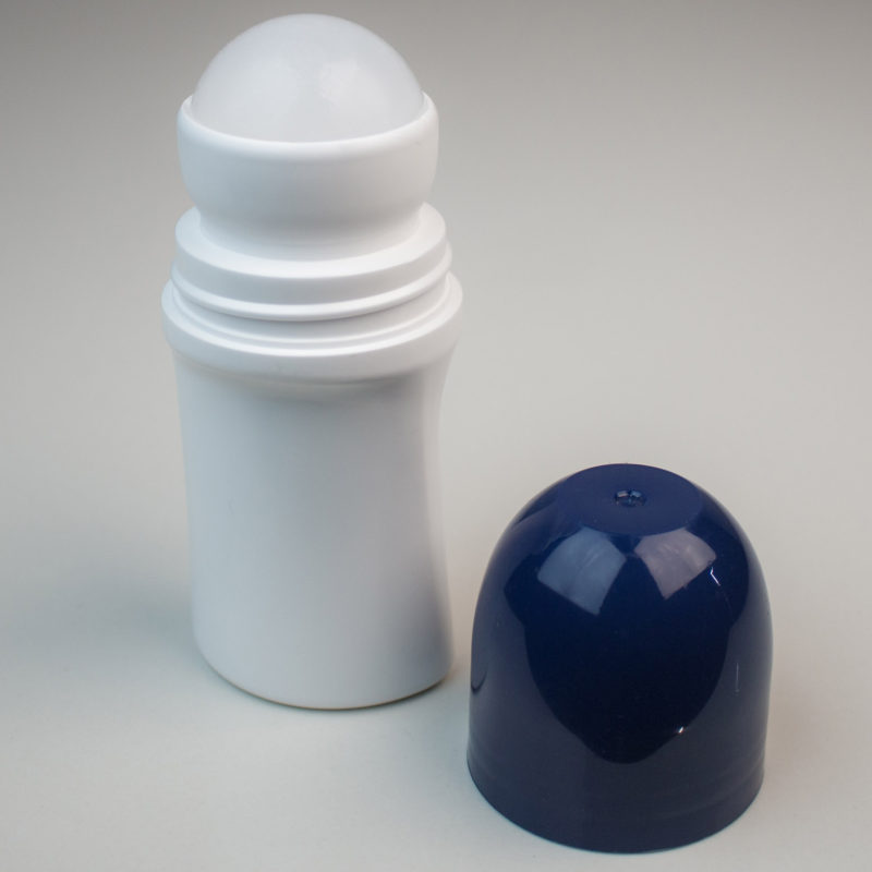 Roll-on je plastová nebo skleněná kulička určena k aplikaci tenké vrstvy nejčastěji antiperspirantu. Díky otáčení a plynulému namáčení kuličky, která je součástí obalu dochází k jeho rovnoměrné aplikaci.